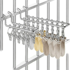 Soporte para Secar Calcetines de Acero Inoxidable con 10/16 Pinzas