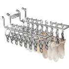 Soporte para Secar Calcetines de Acero Inoxidable con 10/16 Pinzas