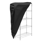 Storage Shelving Unit Cover See Through, Fits Racks 48