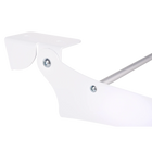 Tendedero de Pared Plegable Cofan | 6 Varillas de Aluminio | Área de Tendido 4.5 m | Color Blanco | 75 cm | Compacto, Resistente y Plegable