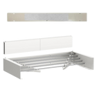 Tendedero de Pared Plegable JANDTEK - Acero Inoxidable Ahorra Espacio