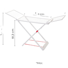 Tendedero de Pared Plegable KROWN, 180 x 108 x 55 cm, resina duradera, equivalente a 20 m de línea, portátil y fácil de almacenar, perfecto para inter