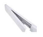 Tendedero de pared plegable Kynley, secador de ropa compacto con capacidad de 30 kg, 6 barras de aluminio de 80 cm, ahorra espacio con solo 2.5 cm de