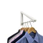 Tendedero de Pared Plegable para Ropa - Colgador Retráctil Ahorrador de Espacio