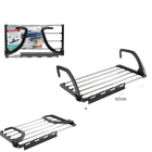 Tendedero de Pared Plegable TopRed ALLPERCOM – Secador de Ropa Compacto de Acero Inoxidable