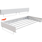 Tendedero de Pared Plegable y Retráctil Invisible para Colgar Ropa y Toallas