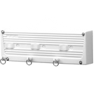 Tendedero de Pared Retráctil CUNCIAL TZ-S 3 Cuerdas (15m) - Plástico Blanco, Ideal Interior/Exterior, Compacto con Bloqueo Individual