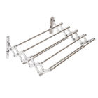 Tendedero de Pared Retráctil para Ropa, Colgador Plegable