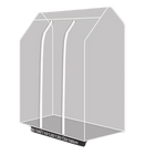 Funda Protectora para Tendedero de Ropa de Pie - Gran Capacidad, Cubierta Organizadora para Almacenamiento