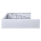 Tendedero de Pared Retráctil T-LoVendo - Plegable y Compacto de Aluminio con 5 Varillas para Interior y Exterior, Ahorro de Energía y Espacio