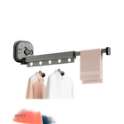 Tendedero de Pared Retráctil y Plegable - Secador de Ropa Resistente