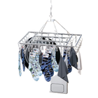 Tendedero de Ropa Antiviento con Pinzas de Acero Inoxidable - 20/40 Pinzas