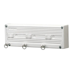 Tendedero de Ropa Automático Cuncial con 3 Cuerdas Extensibles de Hasta 5m Cada una, Ideal para Espacios Pequeños, Instalación Fácil, Soporte de Plást