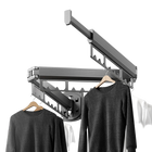 Tendedero de Ropa de Aluminio Plegable para Pared - Ideal para Balcón, Baño, Cocina