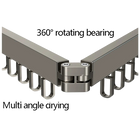 Tendedero de Ropa de Pared Plegable 3 Barras Extensible