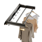 Tendedero de Ropa de Pared Plegable y Ahorrador de Espacio