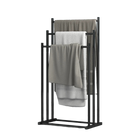 Tendedero de Ropa de Pie Vertical - Soporte para Toallas de Baño, Piscina y Spa