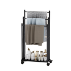 Tendedero de Ropa de Pie Vertical - Soporte para Toallas de Baño, Piscina y Spa