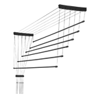 Tendedero de Ropa de Techo KADAX 6 Brazos 120cm