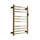 Tendedero de Ropa Eléctrico con Control de Temperatura y Tiempo, Acero Inoxidable 304, Calienta Toallas, 780x500x120mm, 110V/220V