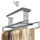 Tendedero de Ropa Eléctrico con Control Remoto, Aleación de Aluminio, Plegable con Luz para Balcón