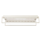 Tendedero de Ropa Eléctrico Retráctil de Techo con LED, 8+2 Varillas, Carga 35kg, Control Remoto, Plegable para Lavandería y Balcón