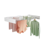 Tendedero de Ropa Invisible para Pared, Plegable y Retráctil