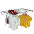 Tendedero de Ropa Invisible, Retráctil y Multifuncional para Baño y Balcón