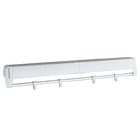 Tendedero de Ropa Invisible, Retráctil y Multifuncional para Baño y Balcón
