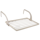 Tendedero de Ropa para Balcón 3m, Extensible, Diseño Compacto 55 x 33.5 cm, Resina Duradera para Interior y Exterior, Perfecto para Colgar Ropa en Bal