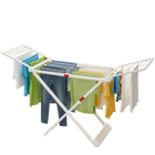 Tendedero de Ropa Plegable Blanco 20m² – Autoportante, Ahorro de Espacio, Resistente, 180x108x55 cm para Balcón y Jardín