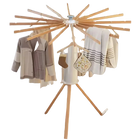 Tendedero de Ropa Plegable con Forma de Pulpo para Espacios Pequeños, Ahorrador de Espacio de Suelo a Techo para Balcón Hogar