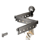 Tendedero de Ropa Plegable con Ventosa, Colgador para Interior y Exterior, Diseño Sin Taladro, Compacto y Resistente