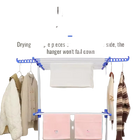 Tendedero de Ropa Plegable de 4 Niveles, Kynley Acero Inoxidable Vertical con Ruedas para Uso Interior y Exterior, Estable y Plegable, Ideal para Seca