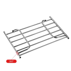 Tendedero de Ropa Plegable de Acero Inoxidable 14cm - Telescópico para Balcón y Ventana