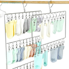 Tendedero de Ropa Plegable de Acero Inoxidable con 20/30 Pinzas Ahorra Espacio