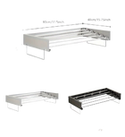 Tendedero de Ropa Plegable de Acero Inoxidable para Pared - Colgador Retráctil para Interior, Balcón y Viaje