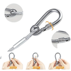Tendedero de Ropa Plegable de Acero Inoxidable, 2mm de Grosor, Resistente y Anticorrosivo, para Interior/Exterior