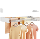 Tendedero de Ropa Plegable de Pared - Ahorra Espacio
