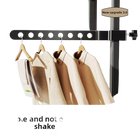 Tendedero de Ropa Plegable de Pared WV con Protección de Seguridad para Balcón y Ventana