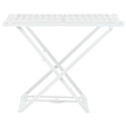 Tendedero de Ropa Plegable de Plástico vidaXL, blanco resistente con dimensiones 185x56x110 cm, plegable para fácil almacenamiento, adecuado para inte