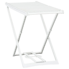 Tendedero de Ropa Plegable de Plástico vidaXL, blanco resistente con dimensiones 185x56x110 cm, plegable para fácil almacenamiento, adecuado para inte
