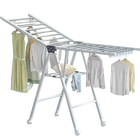 Tendedero de ropa plegable de suelo a techo para balcón, hogar, bebé y exterior