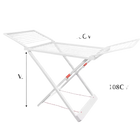 Tendedero de Ropa Plegable M2 Tec - 20m de Secado, Resina Reciclable, 180x108x55cm