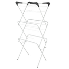 Tendedero de Ropa Plegable Max Home - Secador Vertical de 3 Niveles, Barras Extensibles, Estructura Metálica, Soporta 10 kg, Compacto 61x44x138 cm, Id