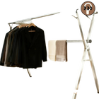 Tendedero de Ropa Plegable Mejorado – para Uso Interior y Exterior | Resistente, Portátil, Ahorra Espacio de Metal