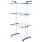 Tendedero de Ropa Plegable Mikomika Acero Inoxidable 4 Niveles 35kg