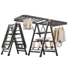 Tendedero de ropa plegable multifuncional para interior y exterior