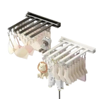 Tendedero de Ropa Plegable Multifuncional Sin Agujeros para Cocina, Baño, Balcón