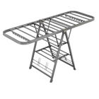 Tendedero de Ropa Plegable Multifuncional, de Piso a Techo para Balcón, Interior y Exterior